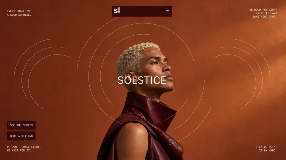 SOLSTICE — Every frame is a slow sunrise