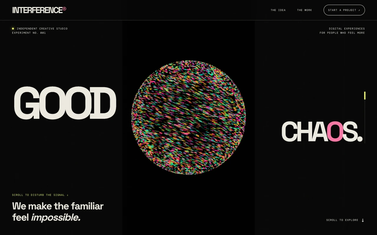 INTERFERENCE — Good chaos