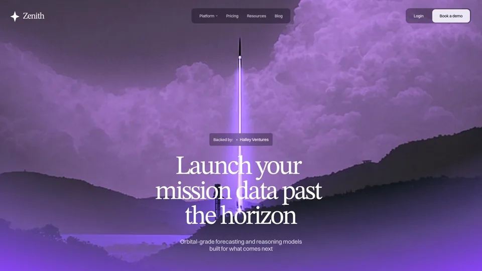 ZENITH — Launch your mission data past the horizon