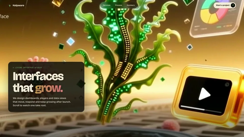 KELPWARE — Interfaces that grow